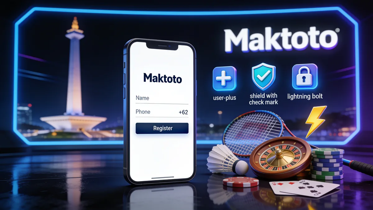 Cara Daftar Maktoto: Langkah demi Langkah: panduan maktoto untuk pemain di Indonesia