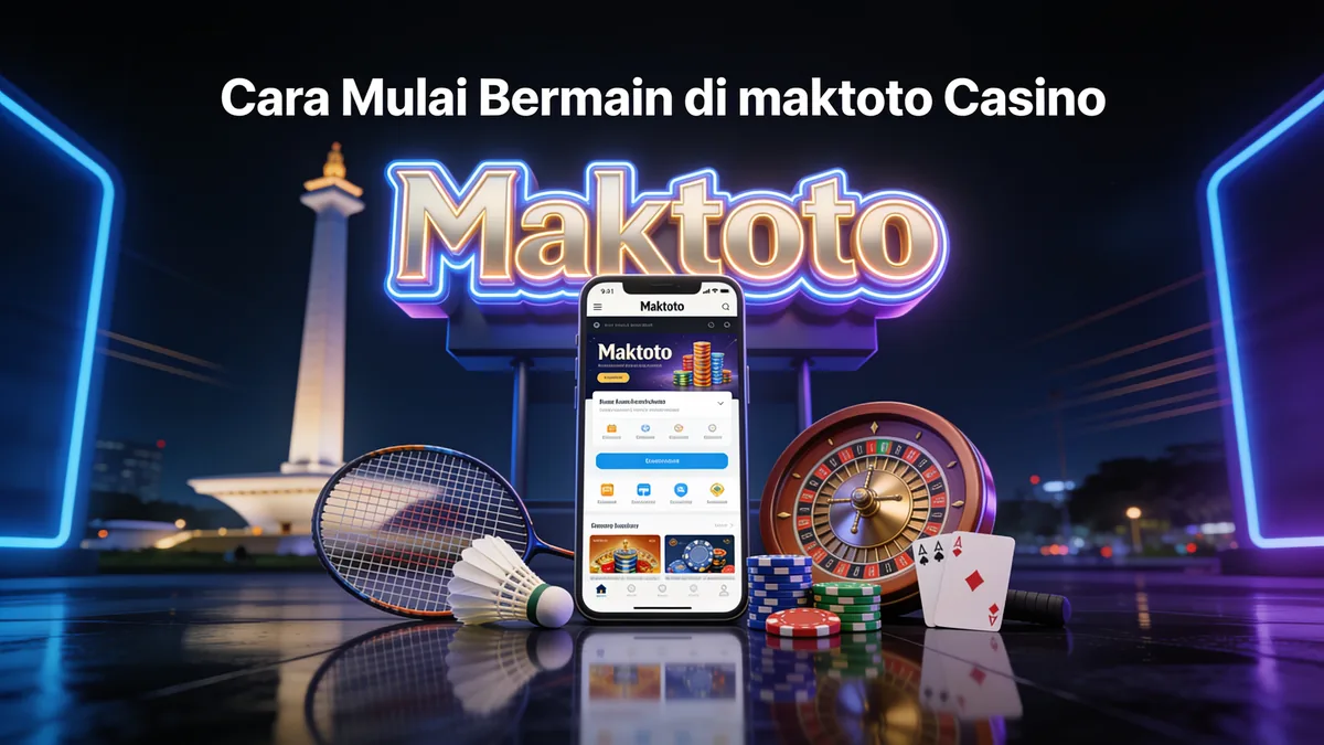 maktoto di Indonesia — Cara Mulai Bermain di maktoto Casino