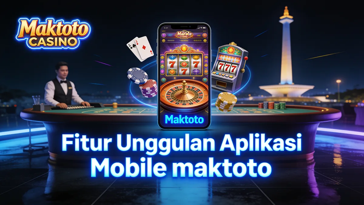 Fitur Unggulan Aplikasi Mobile maktoto: panduan maktoto untuk pemain di Indonesia
